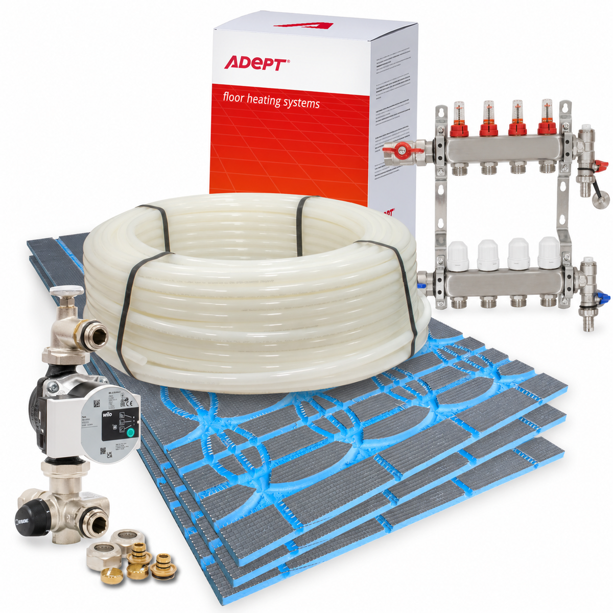 Water Underfloor Heating Kits & Systems | Uheat