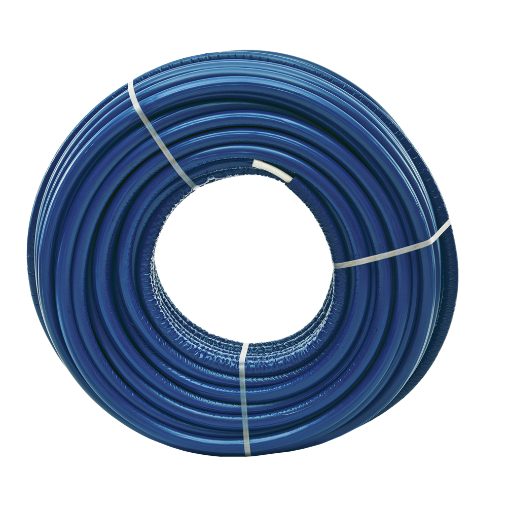 Insulated MLCP Pipe with 9mm - Blue Insulation