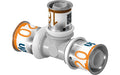 Uponor S-Press PLUS Composite Reduced Tee for MLC & SAC Pipes