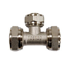 25mm x 20mm x 25mm MLCP Compression Tee with Reducer