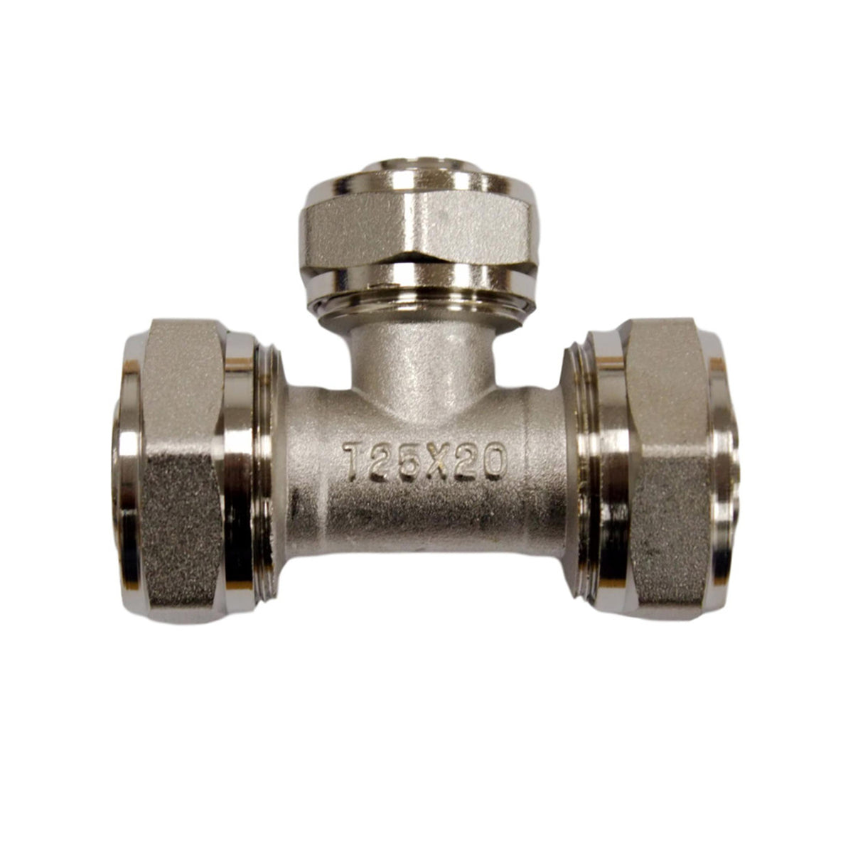 25mm x 20mm x 25mm MLCP Compression Tee with Reducer