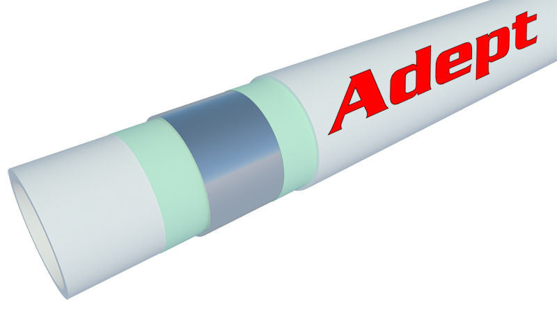 Underfloor Heating PERT-Al-PERT Pipe 25mm x 2.5mm