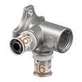 Uponor Smart Aqua tap elbow twin 90° long