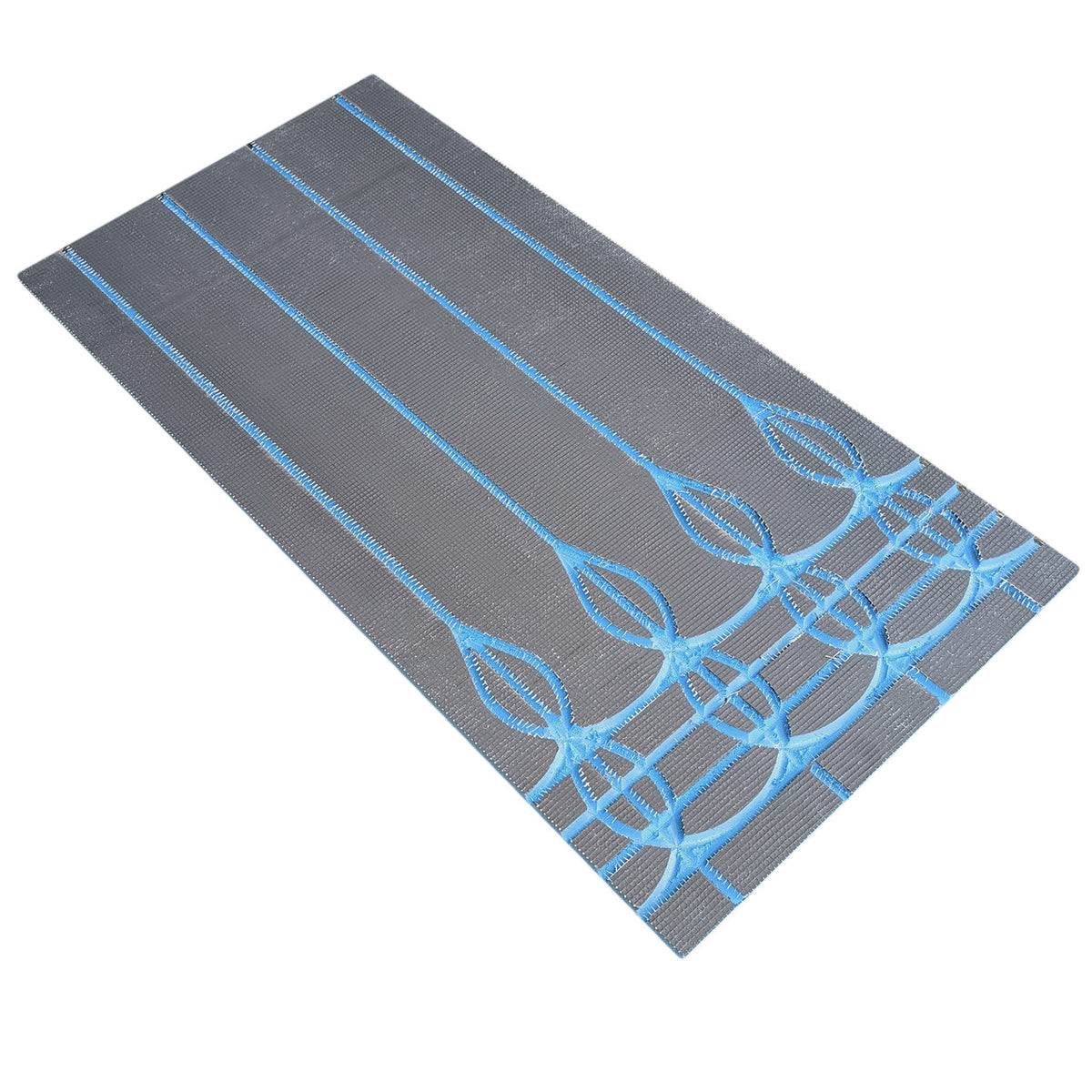 1200x600x18mm XPS Grooved Insulation with Cement face for 12mm Pipe, 150mm spacing