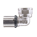 20mm x 3/4" MLCP Brass Press Elbow Fitting with 3/4" Female Adaptor