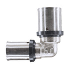 20mm x 32mm MLCP Brass Press Elbow Reducer
