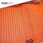Flexheat Electric Underfloor Heating Cable with FLEX•GRID Decoupling Membrane
