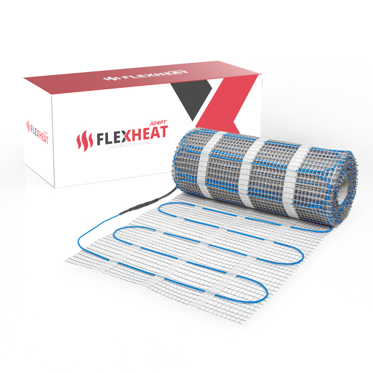 Flexheat Underfloor Heating Sticky Mat Kit - 200W