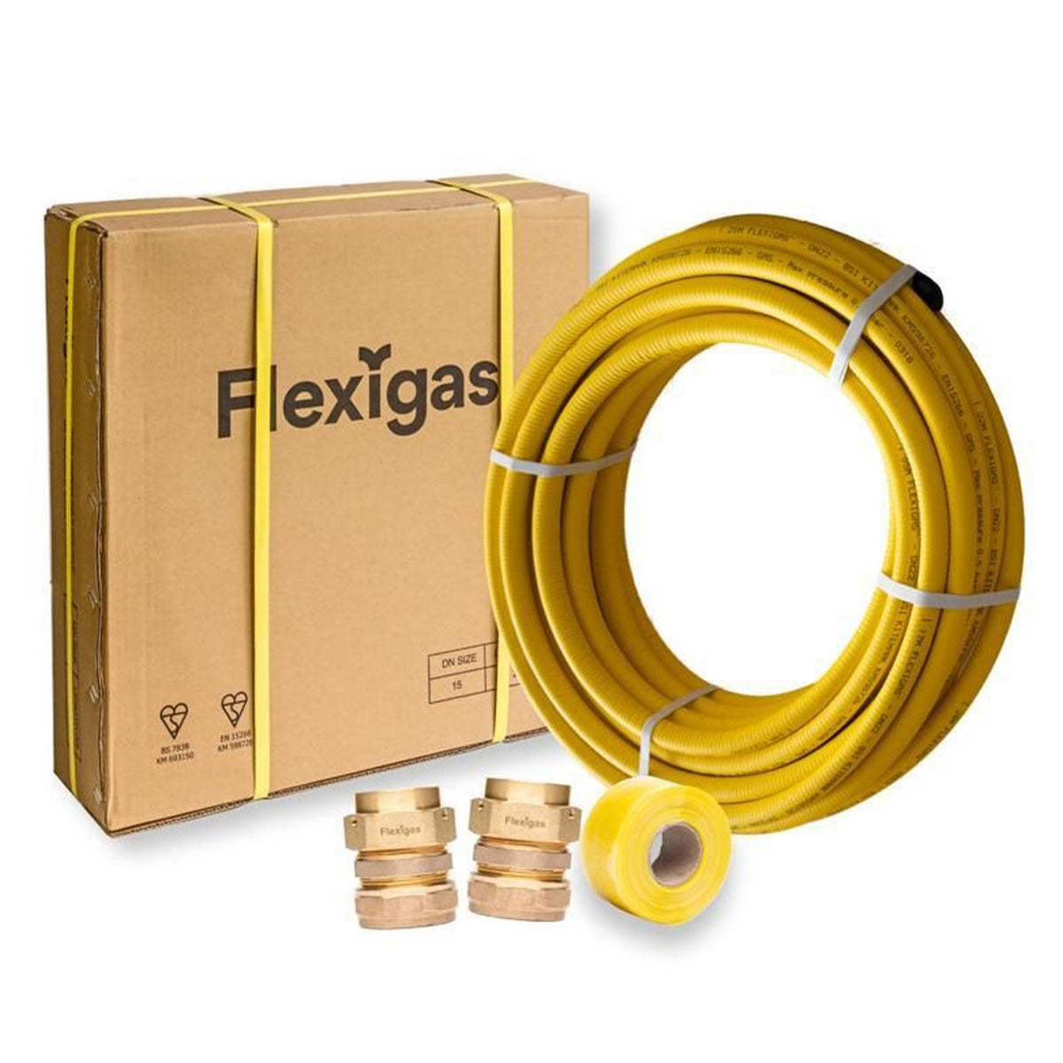 Flexigas 22mm x 15m CSST Installer Kit - CK22-15M