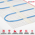 Flexheat 100W/m2 Electric Underfloor Heating Mat