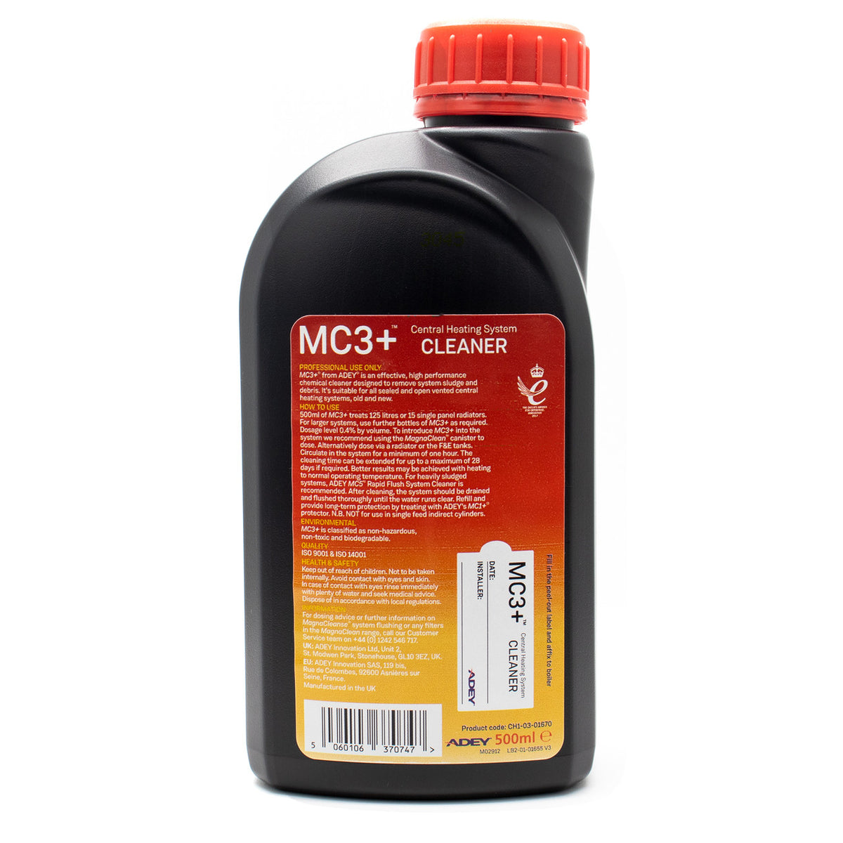 Adey MC3+ Central Heating Cleaner 500ml (MC3+)