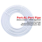 Underfloor Heating PERT-Al-PERT Pipe 25mm x 2.5mm