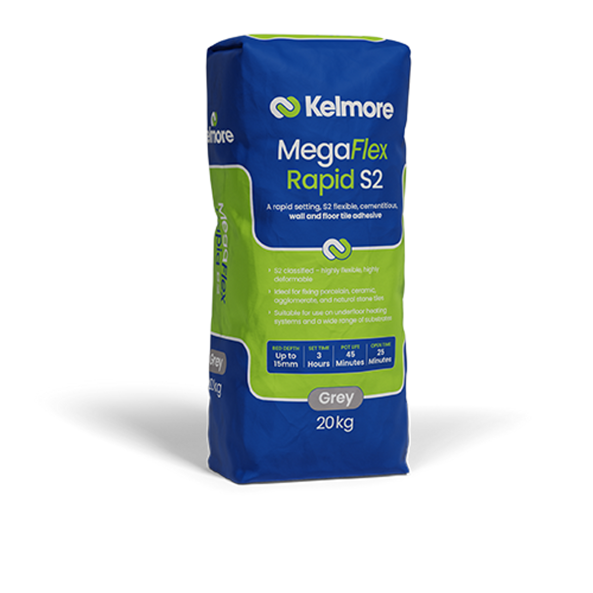 Kelmore MegaFlex Rapid S2 - 20kg - Grey