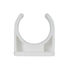TekTools White Plastic Open Pipe Clips