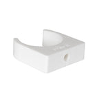 TekTools White Plastic Open Pipe Clips