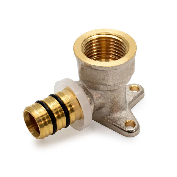 20mm X 3/4" Press Wall Plate Elbow