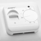 Adept T2500W Manual Control Thermostat for Electric and Water Underfloor Heating