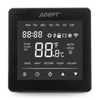 Adept Smart WiFi Touchscreen Thermostat - Black
