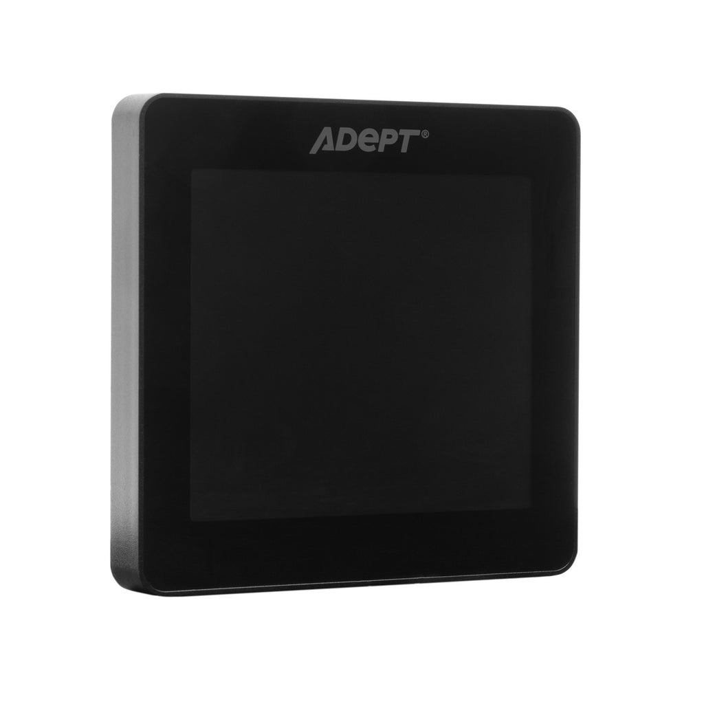 Adept Smart WiFi Touchscreen Thermostat - Black