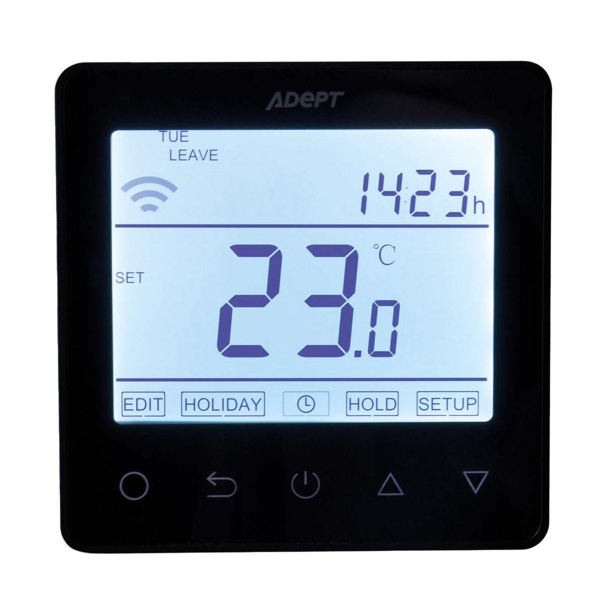 T6300B Smart WiFi Thermostat - Black