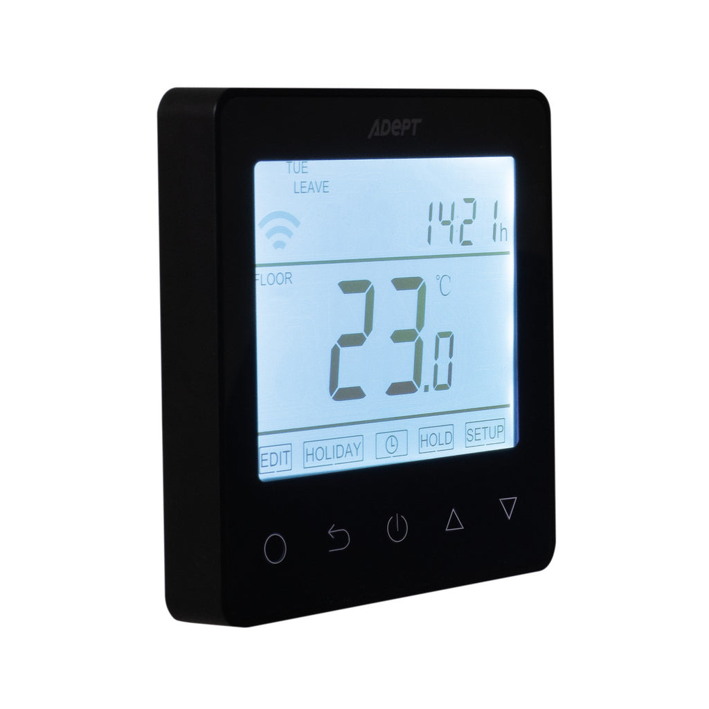 T6300B Smart WiFi Thermostat - Black