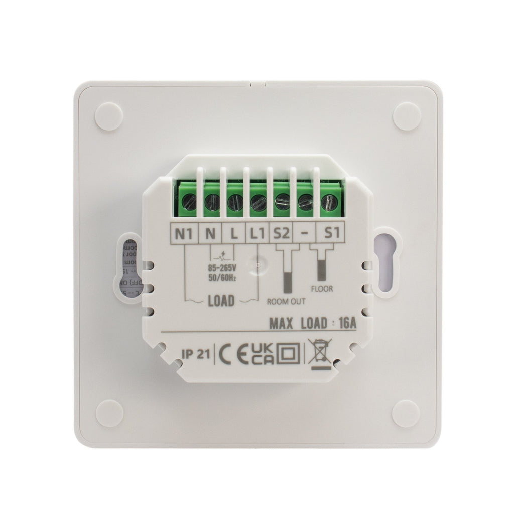 T6300W Smart WiFi Thermostat - White