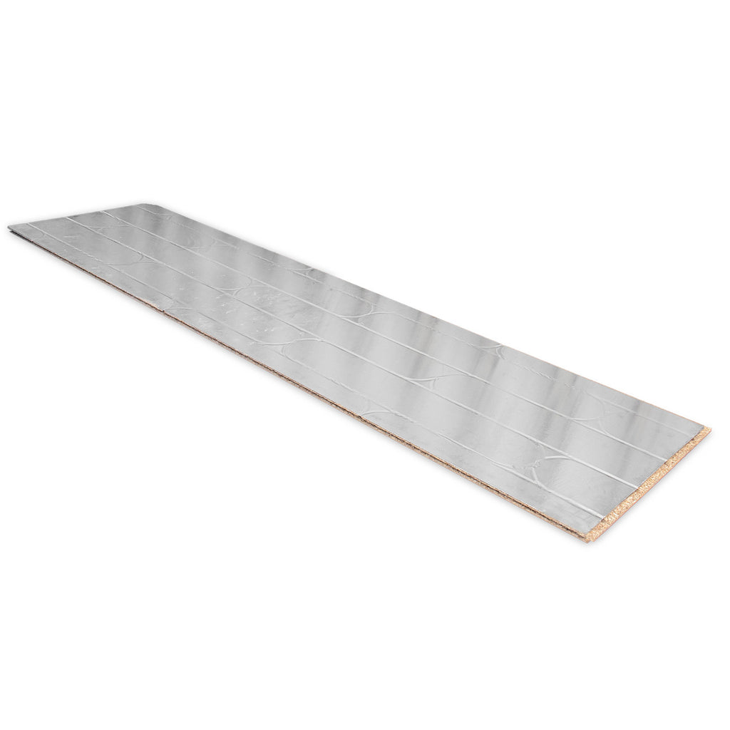 Foiled Chipboard Underfloor Heating Overlay Boards - 2400 x 600 x 22mm