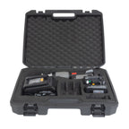 TekTools TZ1930 Cordless Press Tool - (With Charger & 2 Batteries) - Open Case View Of Kit