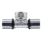 20x20x1/2" MLCP Brass Press Tee with 1/2" Female Adaptor