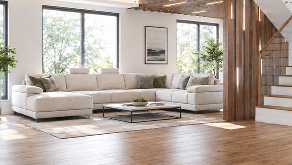 New-build home planned with underfloor heating