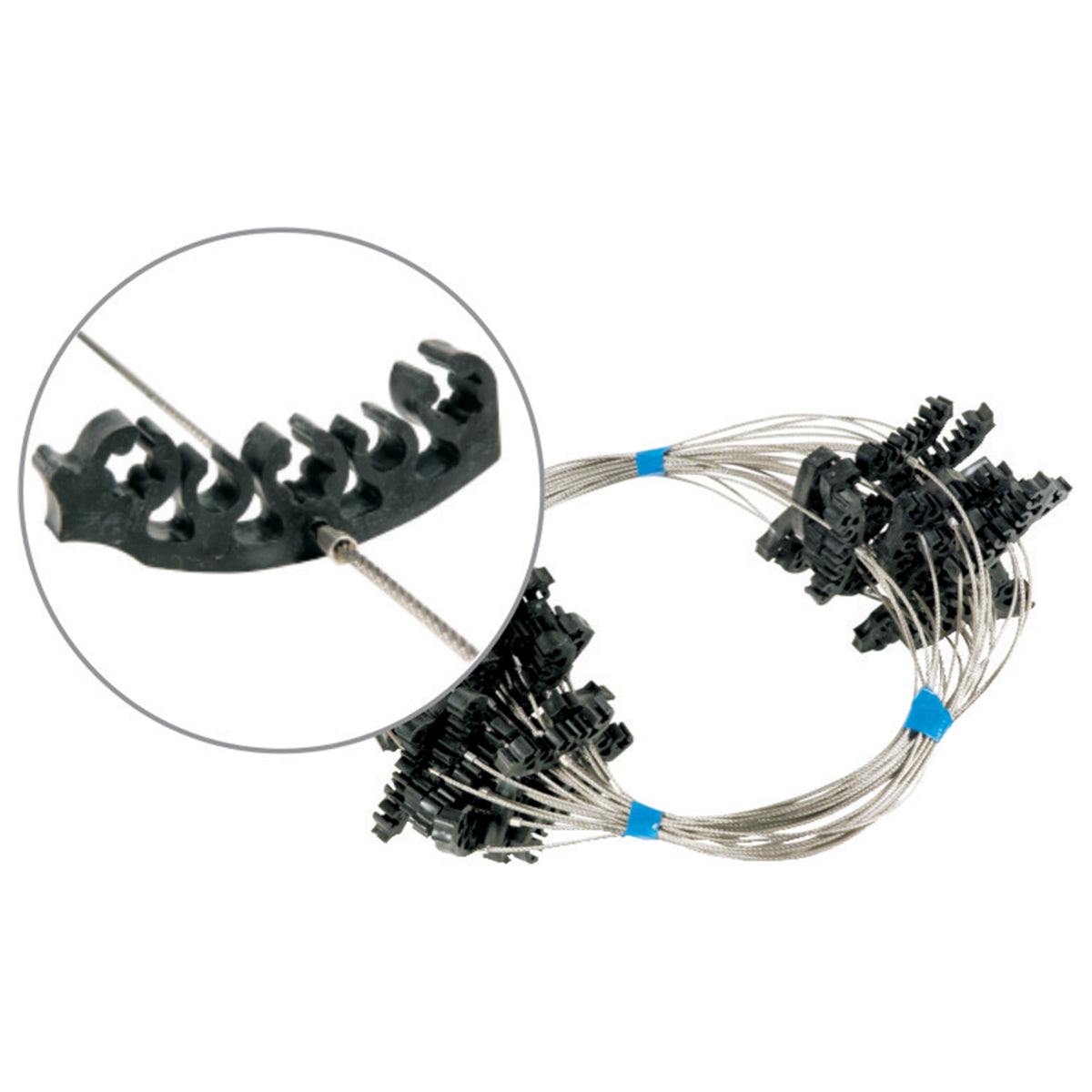 Gutter spacing wire with clips (20m)