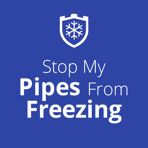 Electric trace heating protecting pipework from freezing