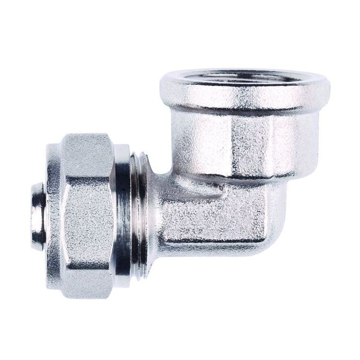 20mm x 3/4" MLCP Compression Female Elbow Adaptor 90 deg