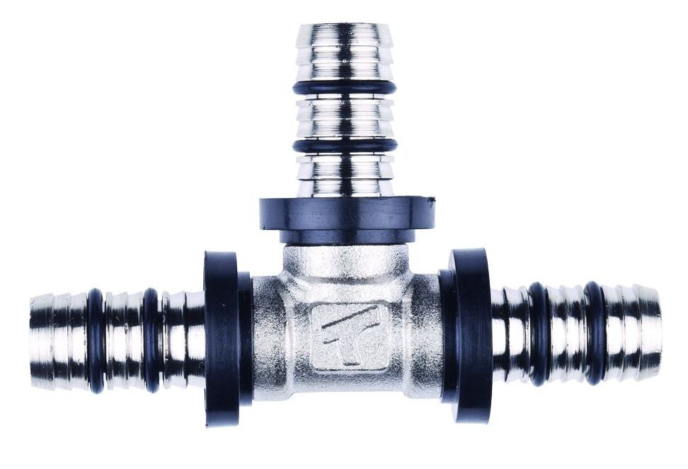 16mm MLCP Brass Press Equal Tee Fitting