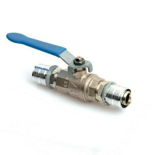 Uponor Press Lever Ball Valve Size