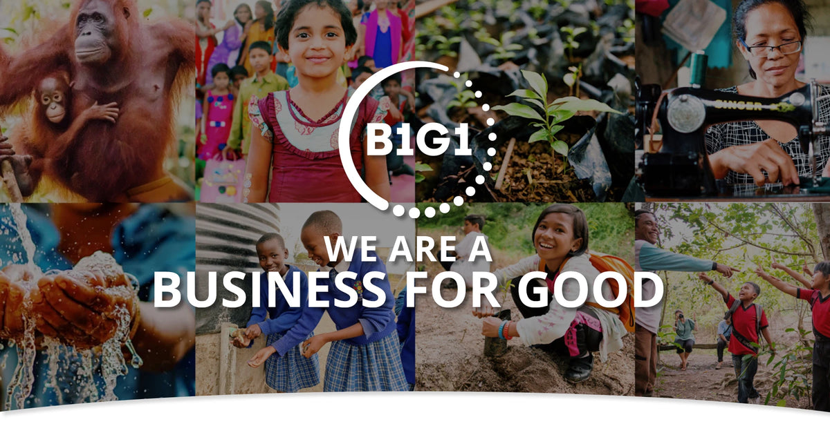 B1G1 Business for Good: clean water, education and community projects