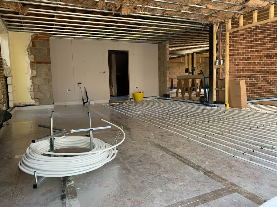 Underfloor heating project by Lukasz Przewozniak